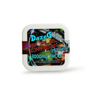 DazeD8 Apple Crack Live Resin Delta 8 THC-O Diamond Dab (3g)