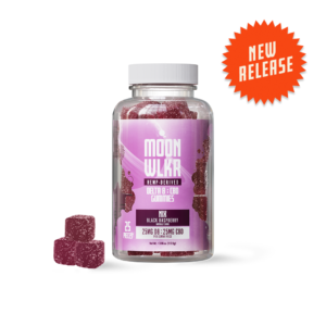 MoonWlkr 50mg Delta 8 THC + CBD Gummies (25pcs)