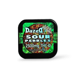 DazeD8 Sour Pebbles Live Resin Delta 8 THC-O Dab (2.5g)