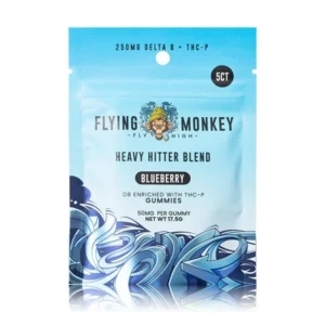 Flying Monkey Heavy Hitter Blend 50mg D8 + THCP Gummies (5pcs)
