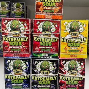 extremely sour gummies