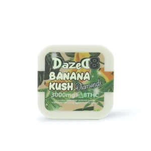 DazeD8 Banana Kush Delta 8 Diamond Dab (3g)